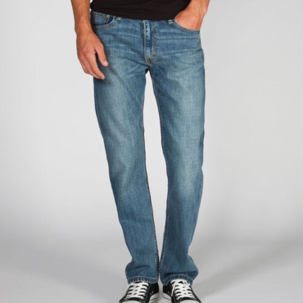 Levis 513 Slim Straight Jeans 33x32